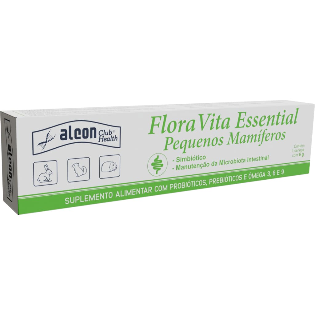 Alcon Club Health FloraVita Essential Pequenos Mamíferos 6g