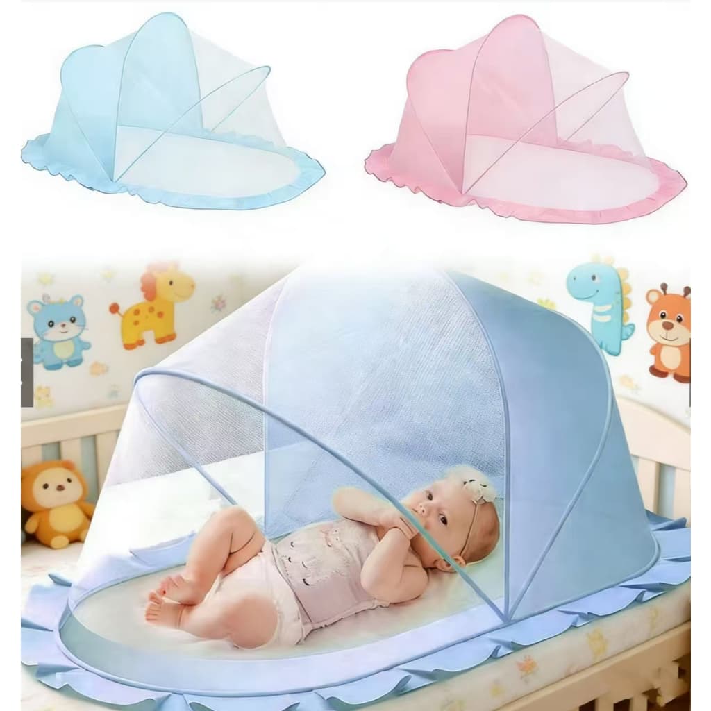Mosquiteiro Retrátil Portátil para Bebê e Criança | Proteção para Cama e Berço