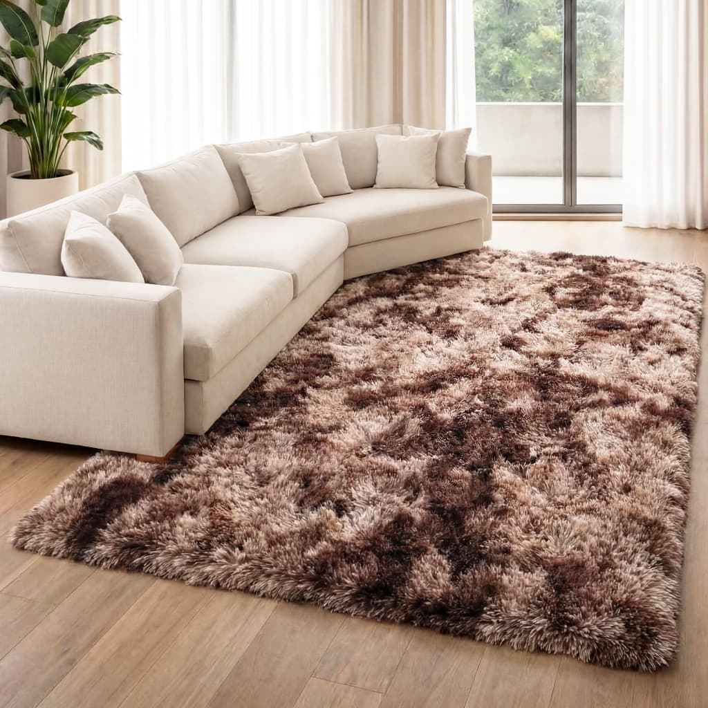 Tapete Peludo 2,50 x 2,00 Grande Felpudo Para Sala e Quarto