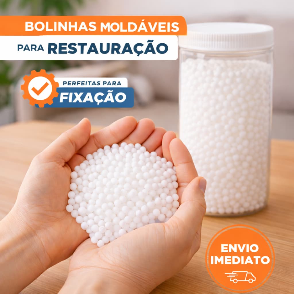 Bolinhas Moldáveis Para Fixação Polycaprolactone Termoplásticos Resina Provisório Massa Tampa Buraco