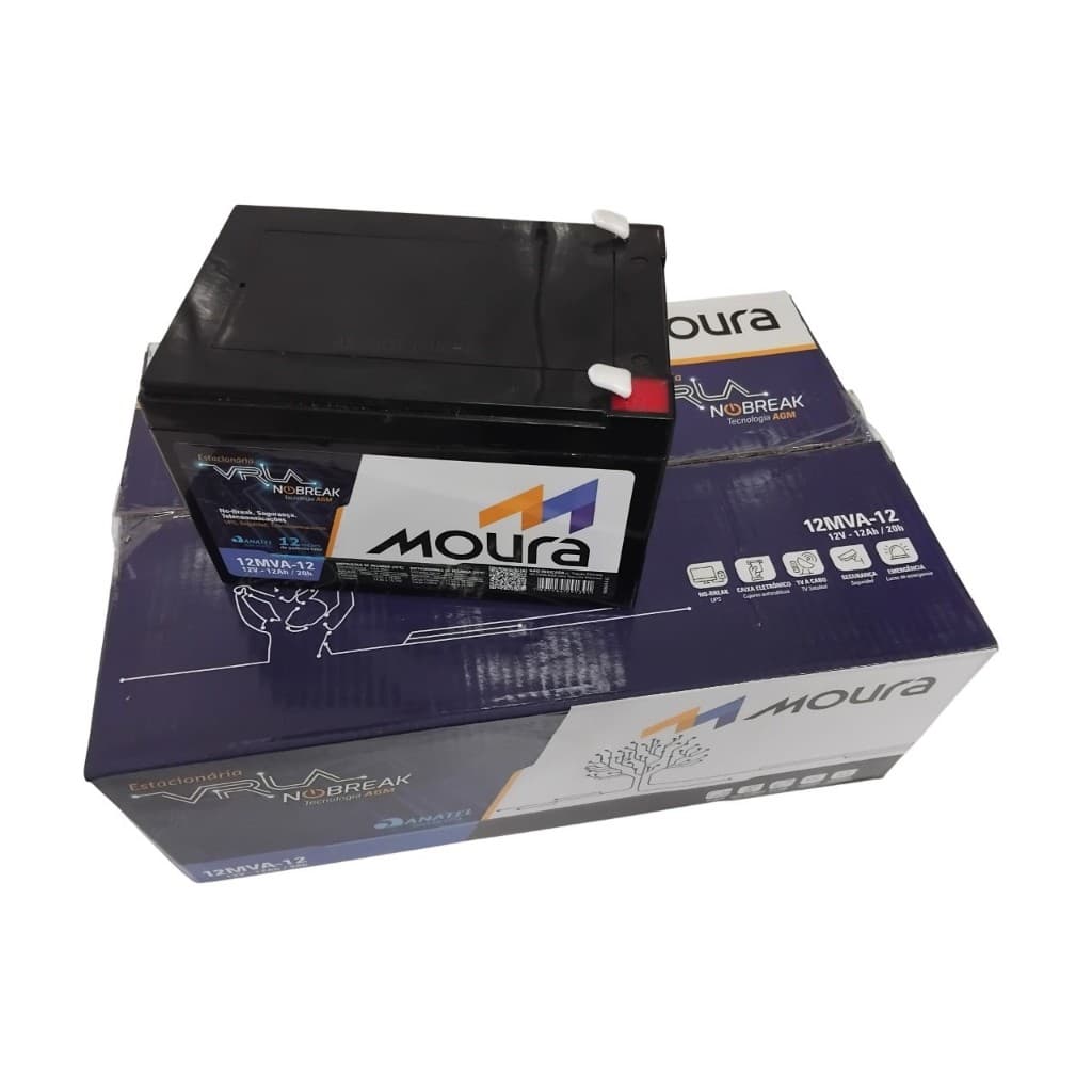 Bateria Selada Nobreak 12v 12ah Vrla Ups Segurança Alarme