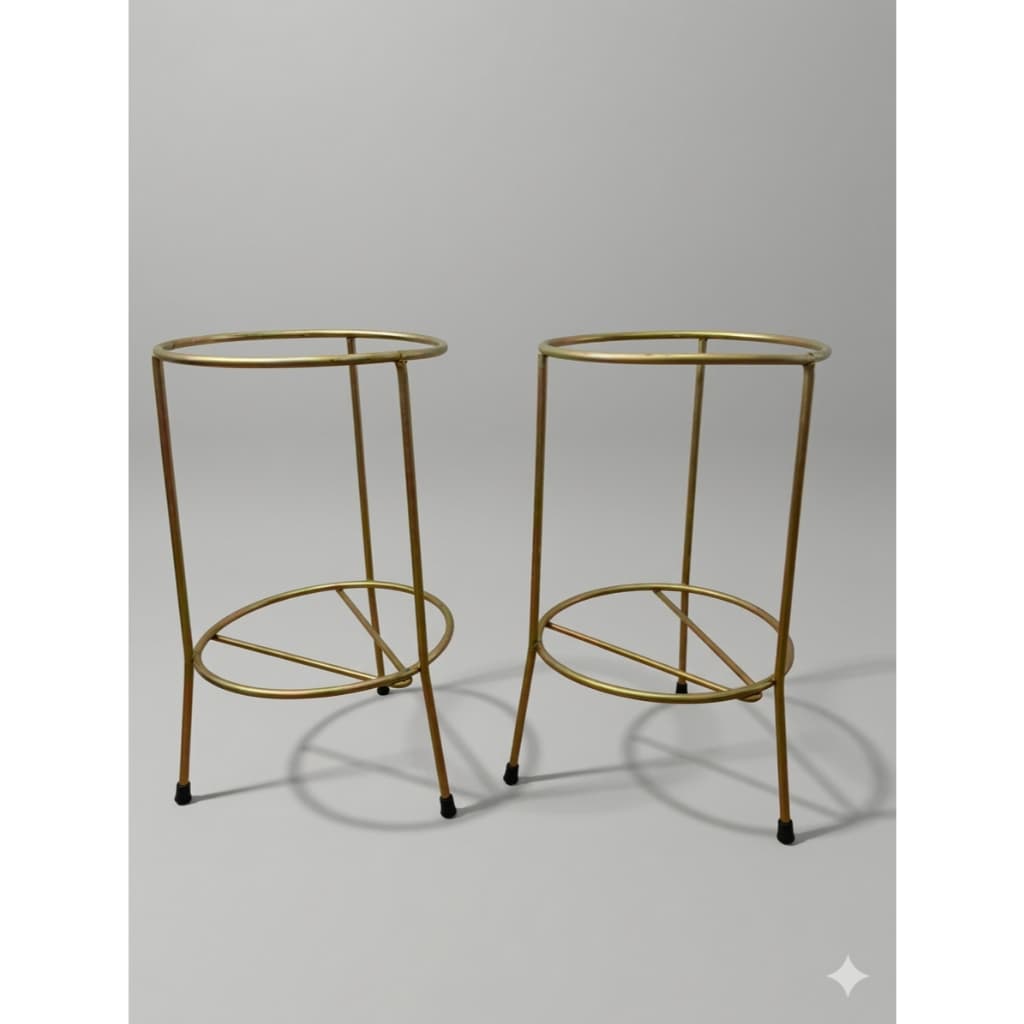 Kit 2 Suporte para Extintor Incêndio Tripé Piso 4 a 6 kg