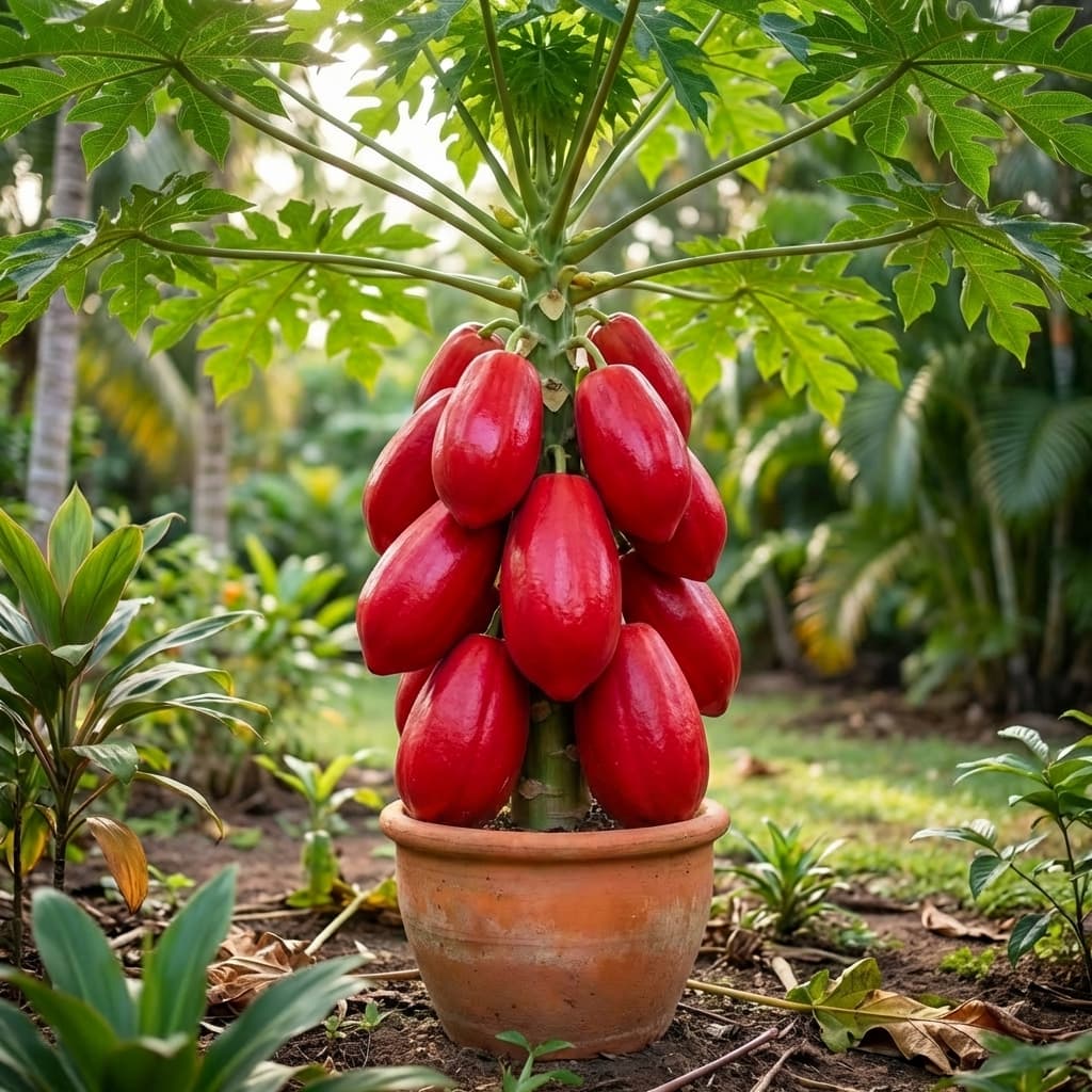 pacote Sementes de Mamão para Vasos mamao papaia