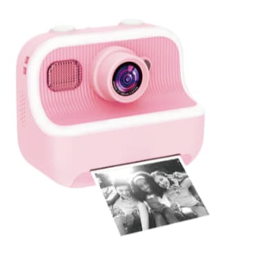 Câmera Fotográfica Click Zoop Impressão Foto Instantânea Rosa