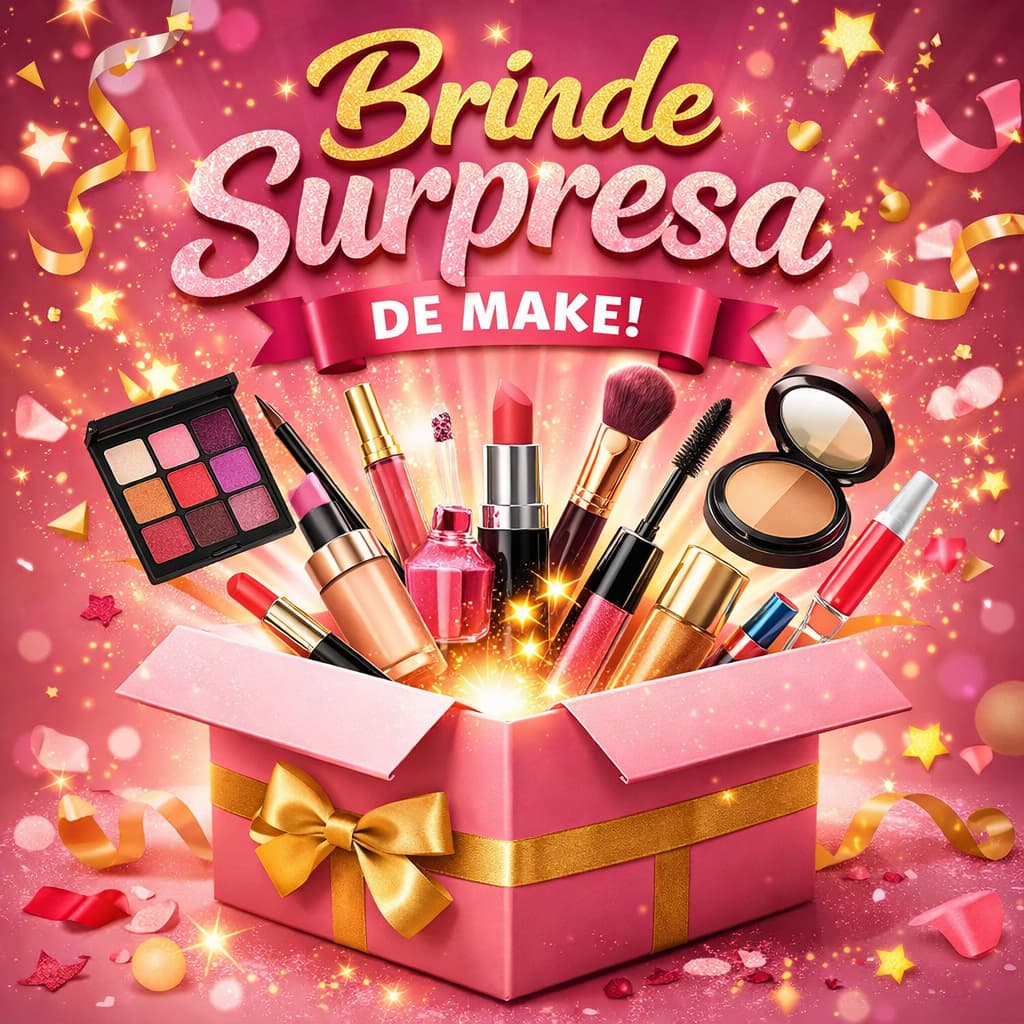 Maquiagens, Gloss Brilho, Cílios Xuxinha, Esponjas de Maquiagem acessórios diversos Item Surpresa