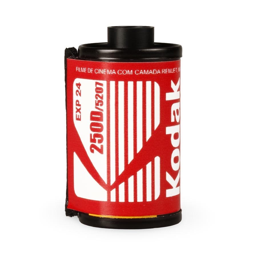 Filme fotográfico 35mm Kodak VISION3 250D/5207 ISO 250 Colorido 24 poses (REBOBINADO)