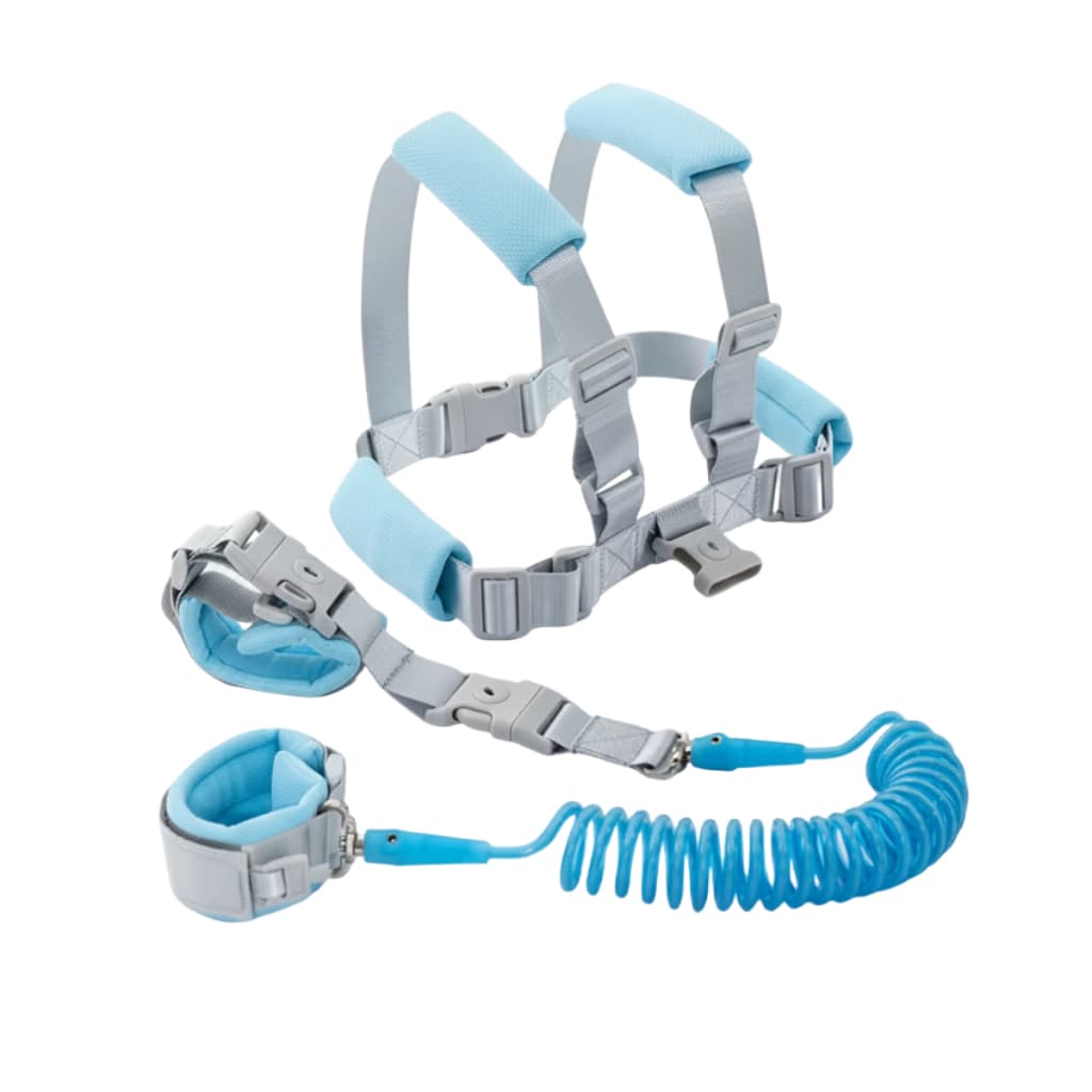 Pulseira Colete Segurança Anti Perda Infantil Criança de Passeio Viagem Cinto Ajustável Regulável Reforçado