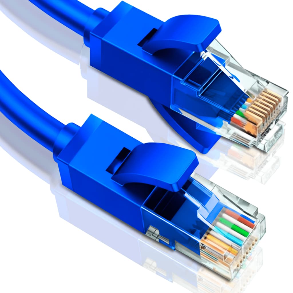 Cabo De Rede Rj45 3mt Cat5e Azul Alta Velocidade Le-302