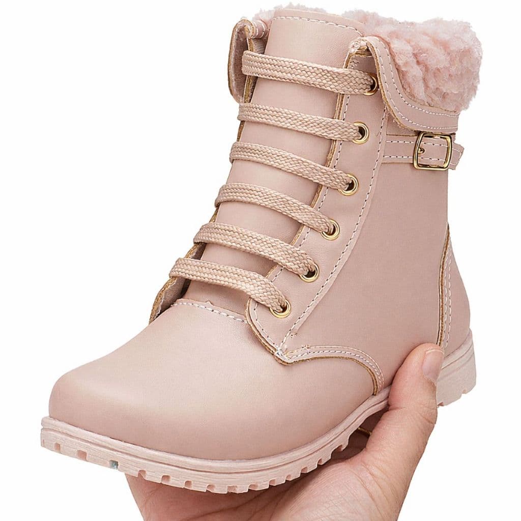 Bota Coturno Infantil Stilo Rosê Montaria Leve Confortável-2135