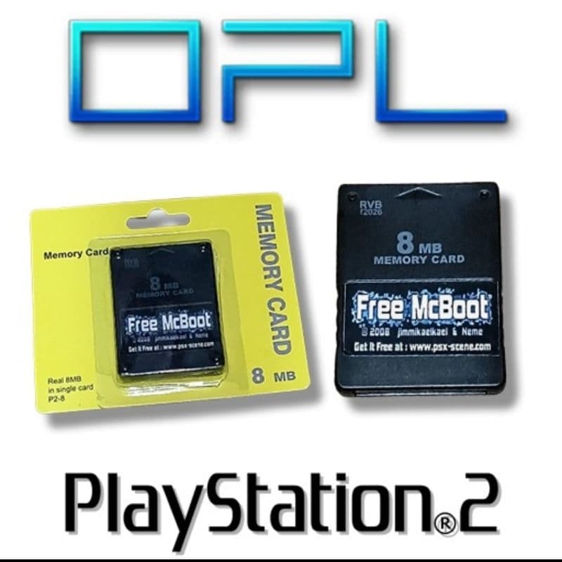 memory card c opl para PS2 slim