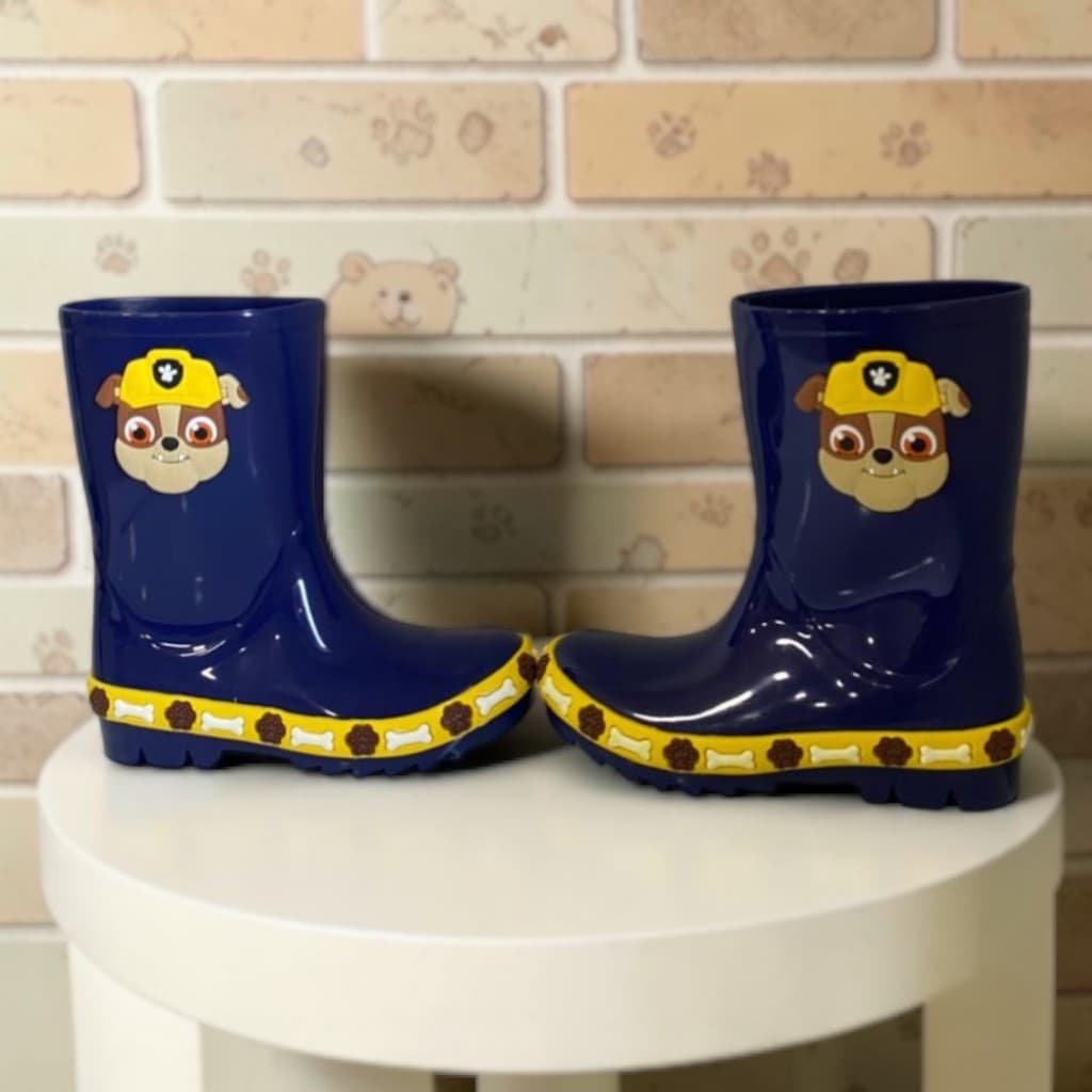 Galocha Cano Alto Infantil Menino Personagens Divertido e Confortável