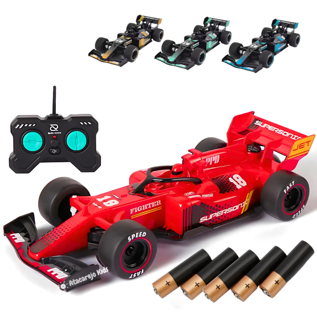 Carrinho Formula 1 Controle Remoto Ferrari Mercedes Aston Martin McLaren