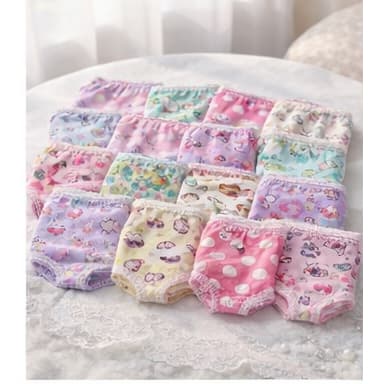 20 Calcinha Infantil Pra Sua Menina Super Conforto e um Super Desconto