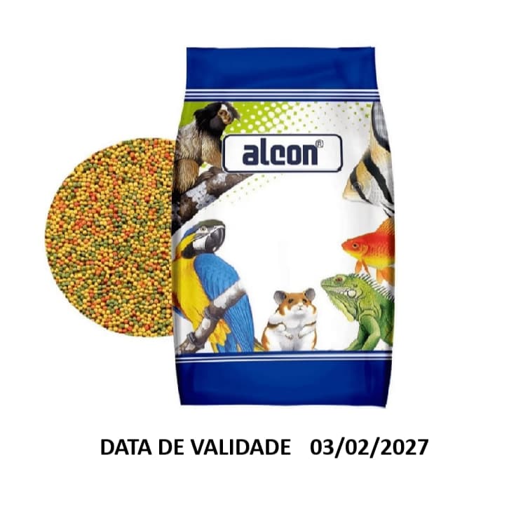 Alcon Club Curió, Bicudo e Azulão 5 kg - Ração Extrusada Pássaros Super Premium