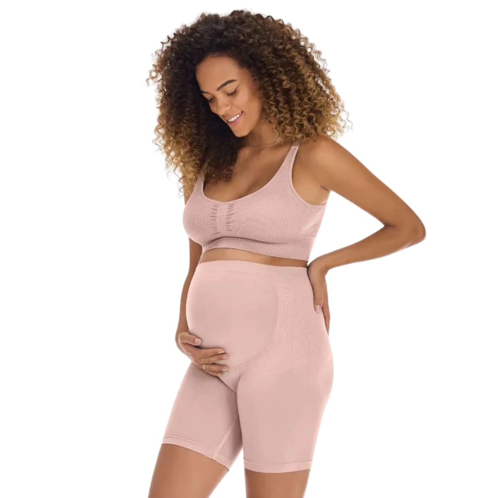 Bermuda Gestante Maternidade Sem Costura Zee Rucci Maternity Original  