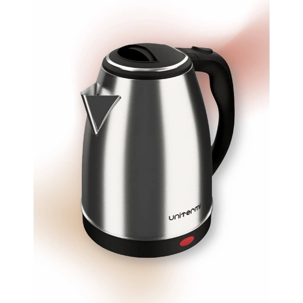 Chaleira Elétrica Inox 1,8L 110V Aquecimento Rápido Desligamento Automático Base Giratória 360