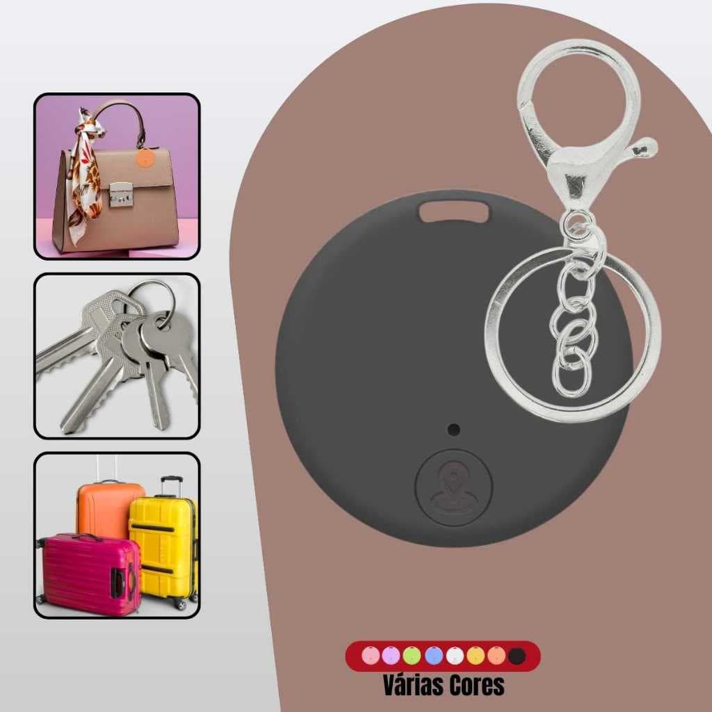 Rastreador Gps Localizador Bagagem Bolsa Chave Mala Mochila Smart Tag