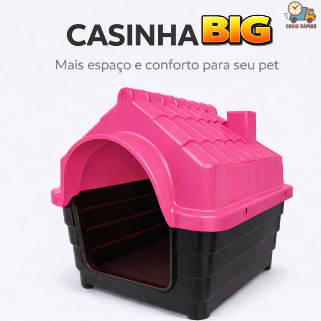 Casinha Cachorro cão Porte Grande N8 Casa Pet Desmontável Resistente