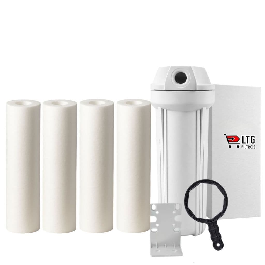 Filtro Caixa Dágua Poe 3 refis Extra Polipropileno Original