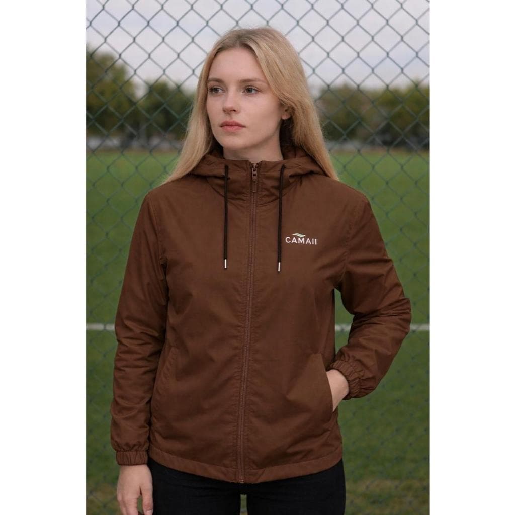 Jaqueta Corta Vento feminina Resistente Água 100% forrada Ultra-leve Esportiva