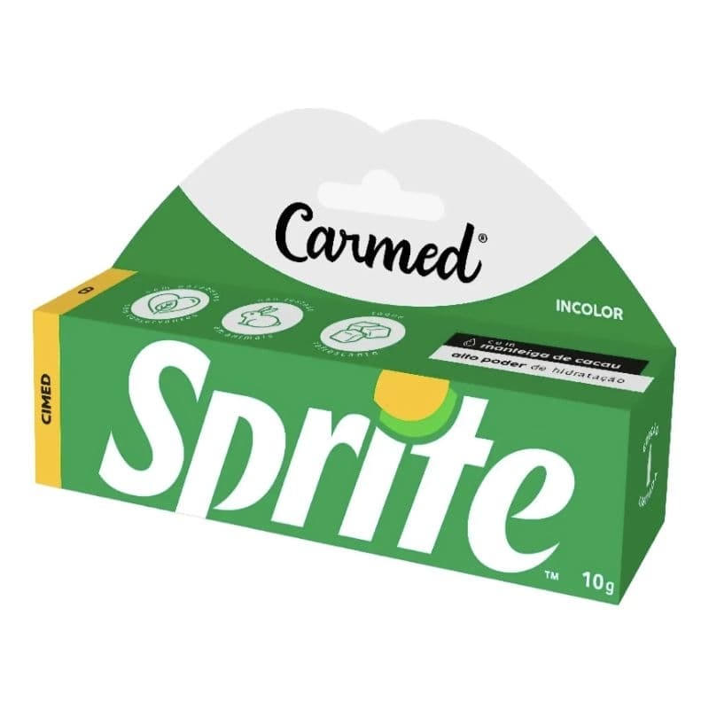 Carmed Sprite ou Kit Sorvete Raro Edição Limitada FPS 15 Original com 3 Bisnagas Morango, Tangerina e Uva