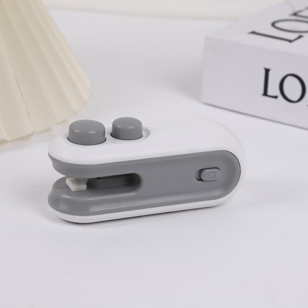 Mini Selador Magnético de Calor – 2 em 1, Portátil Recarregável para Saco