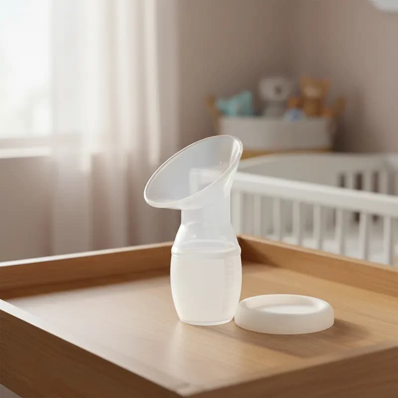 Copo Extrator Coletor De Leite Materno Silicone Atoxico Bpa Free