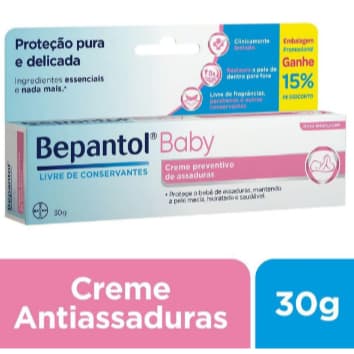 Creme Preventivo De Assaduras Bepantol Baby 30g