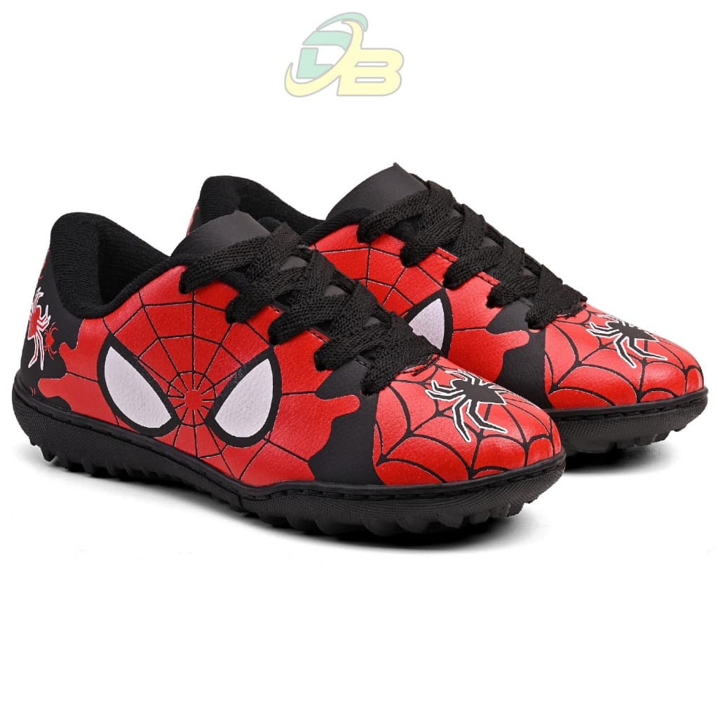 Chuteira Tênis Futsal e Society Infantil Costurada 26 ao 33 Escolar Salão Menino Masculino  aranha  batma