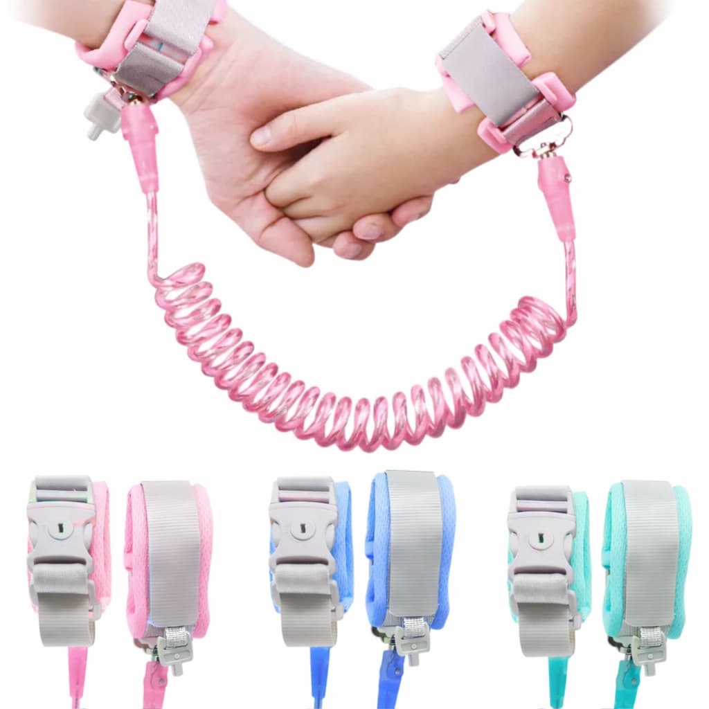 Pulseira Guia Para Criança Infantil Passeio Seguro Anti-Perda Segurança Até 10 Anos Varias cores