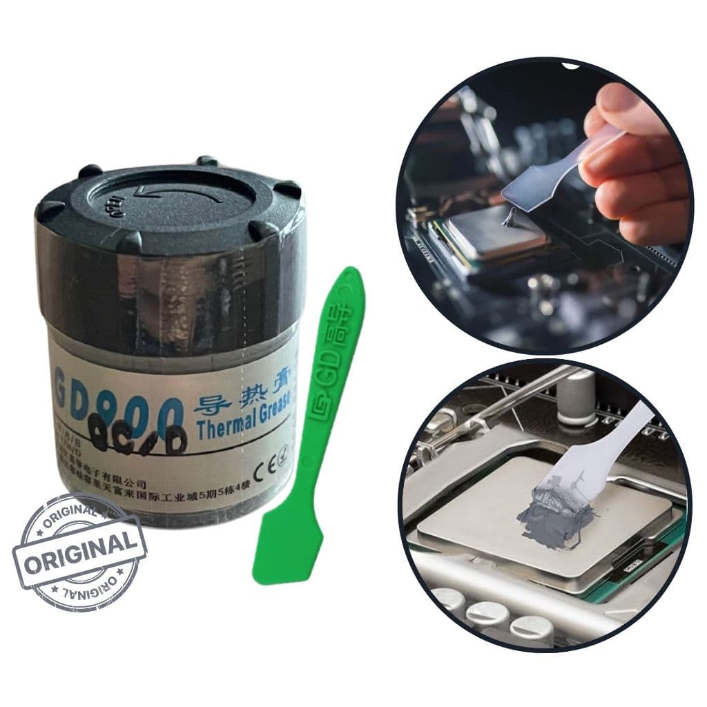 Pasta Térmica Prata Silver 30g Gd900 Original P/ Pc Xbox Notebook PS3 PS4 PS5 Condutividade 4.8w/m-k