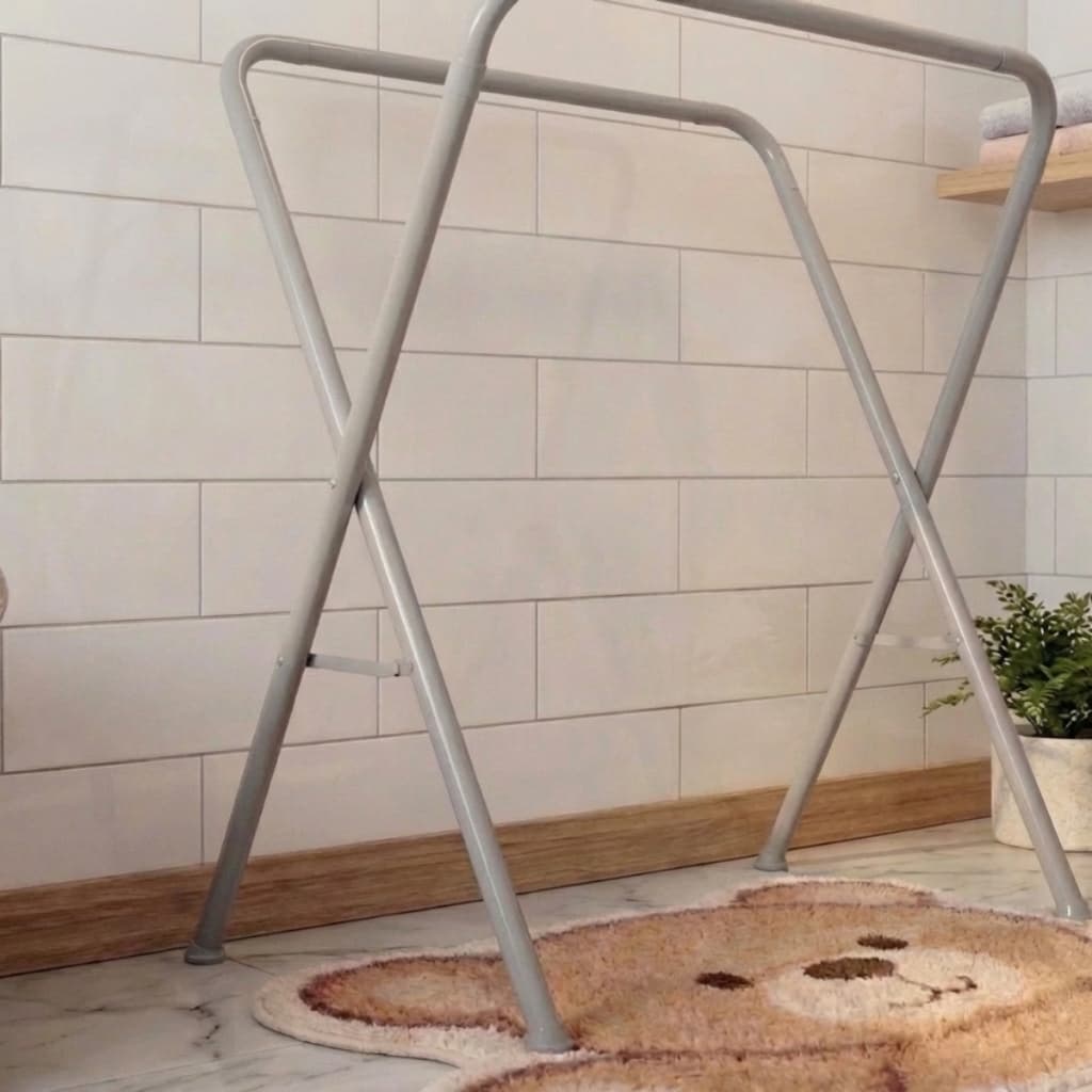 Suporte de Banheira Rígida infantil Galzerano Dobrável em Metal Antiferrugem