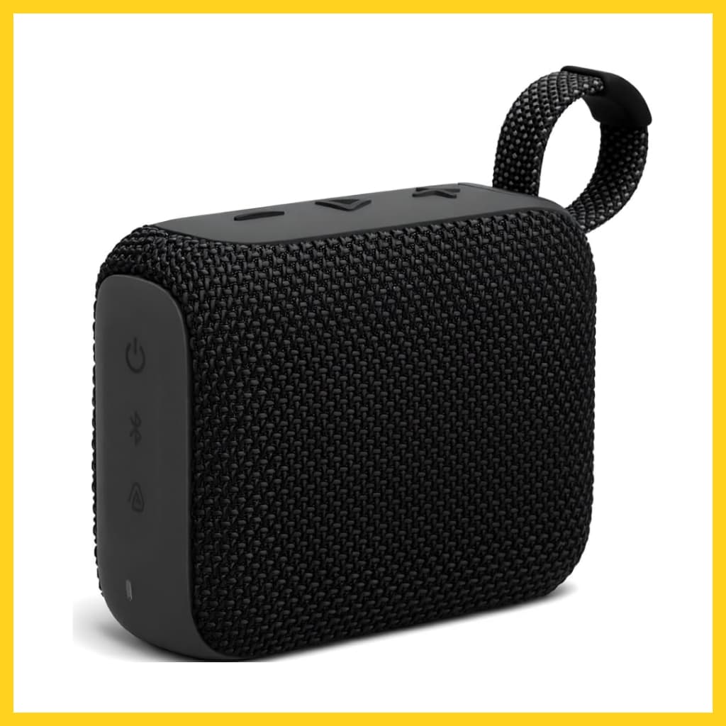 Caixa de Som Portátil 20W Impermeável com Bluetooth USB Tipo C MicroSD Som Limpo e Potente