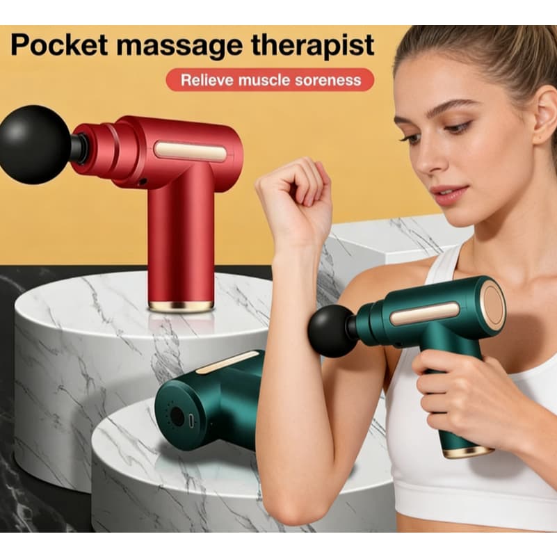 Massageador Elétrico Muscular Profissional Alta Frequência para Alívio e Relaxamento