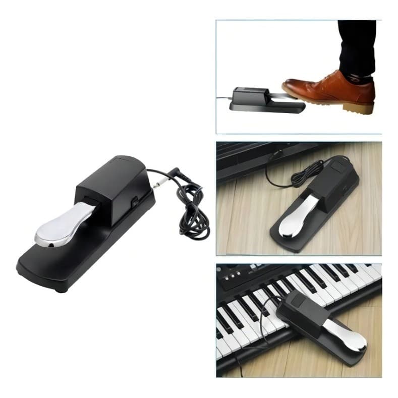 Pedal Sustain para teclado e piano Smps02 Para Teclado Piano P10
