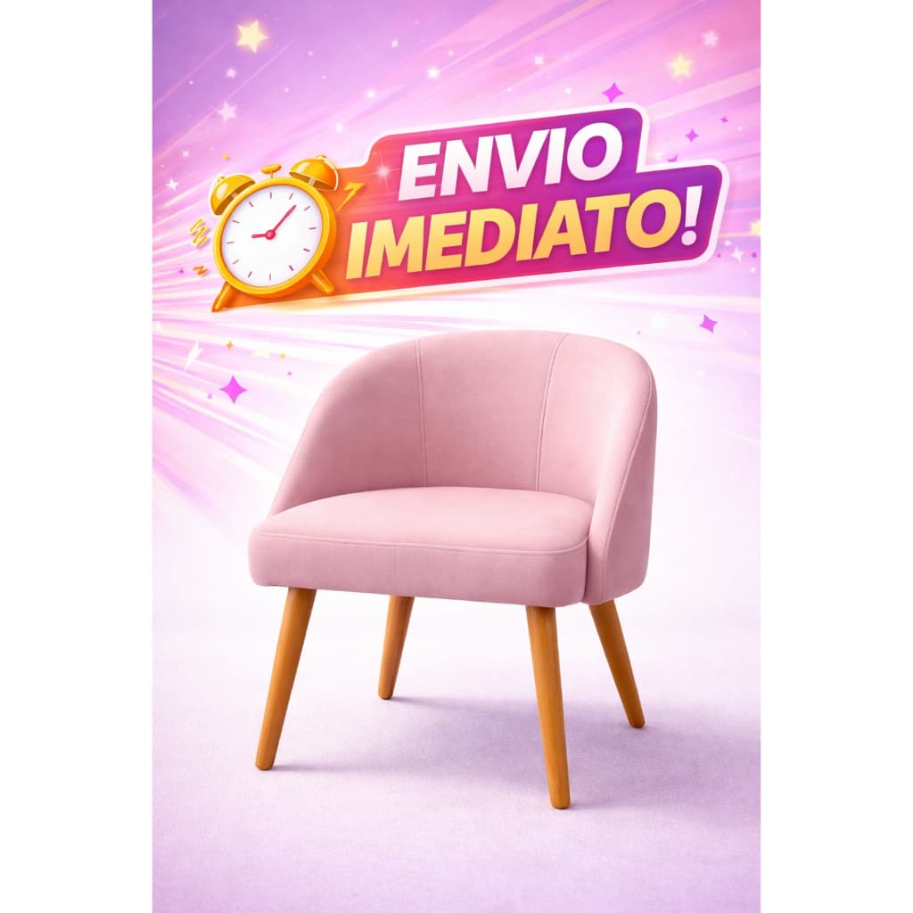 Envio Imediato - Cadeira De Jantar Lua Em Veludo Para Penteadeira Recepção Salão Elegante