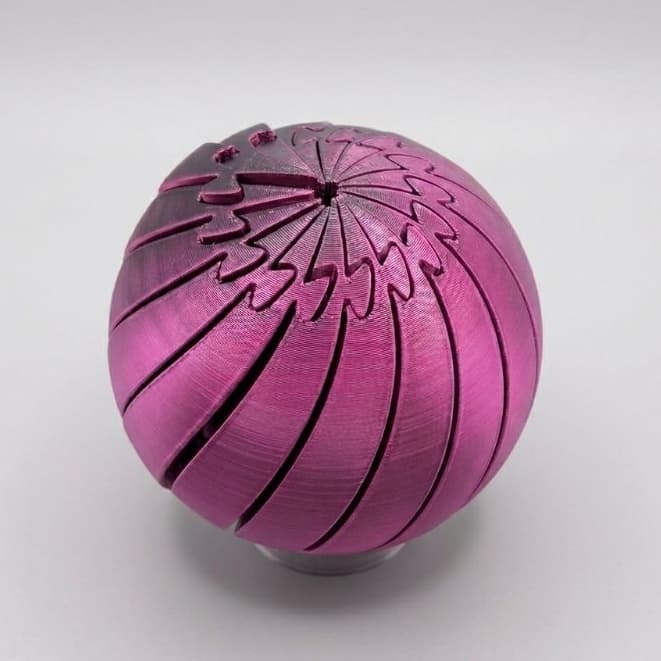 Bola Sensorial G Fidget Toy Brinquedo Articulado Interativo Flexível Relaxate Ansiedade Infantil Adulto TDAH Autismo