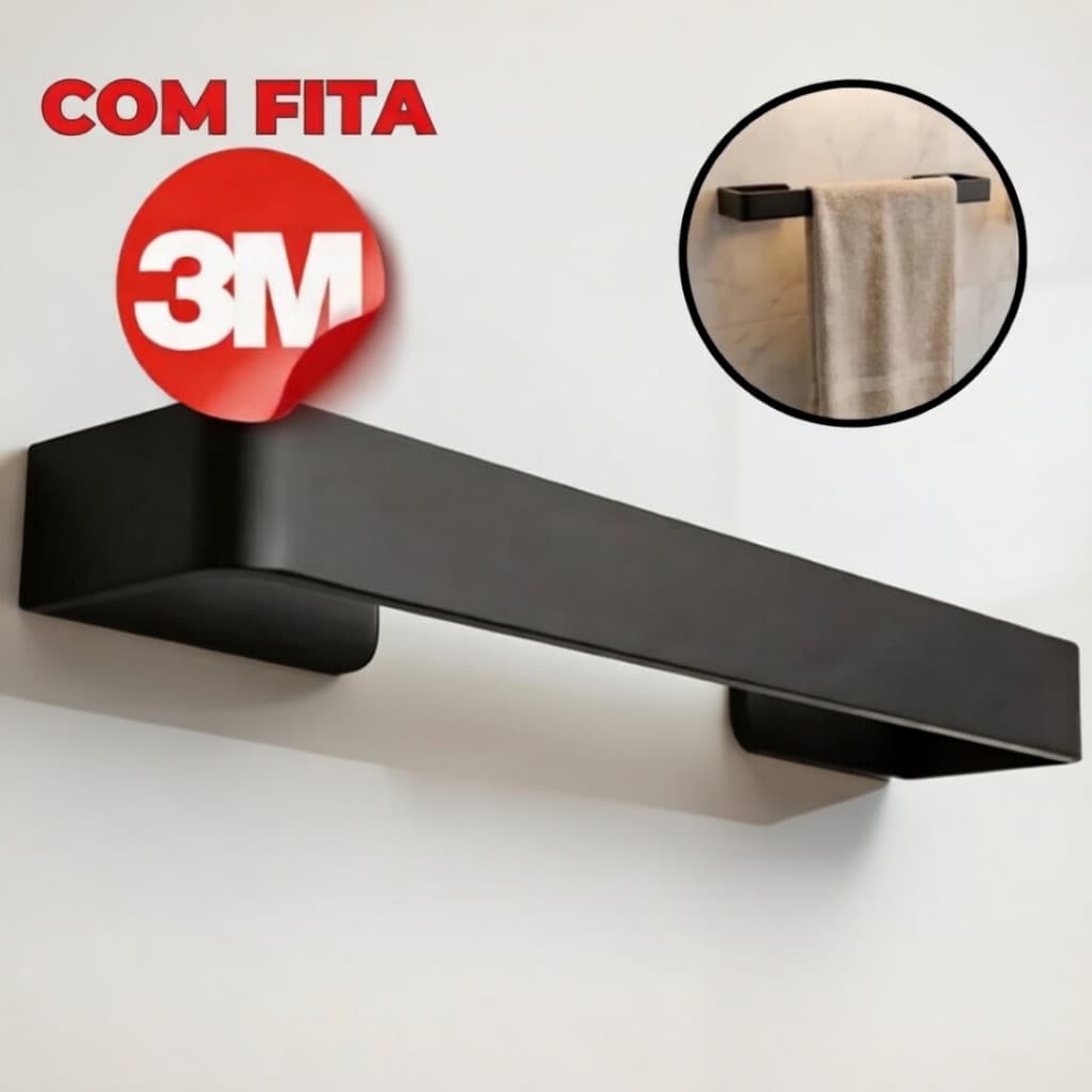 Porta Toalha de Rosto Banho Banheiro Lavabo Acessórios