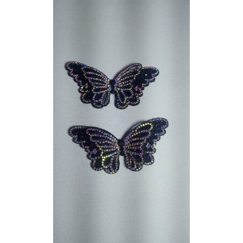 Borboleta em feltro para artesanato