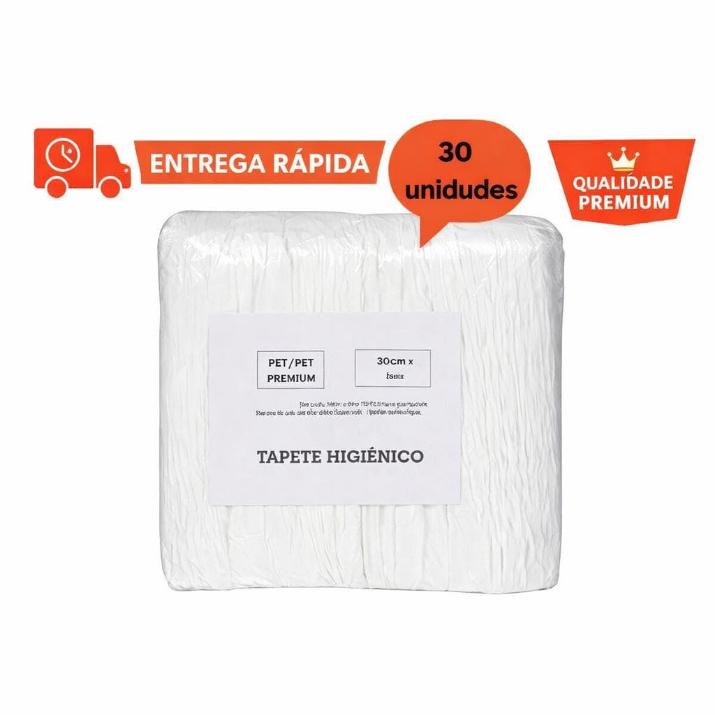 Tapete Higiênico Premium -Tamanho 60cm x 55cm Para Cachorros Alta Qualidade
