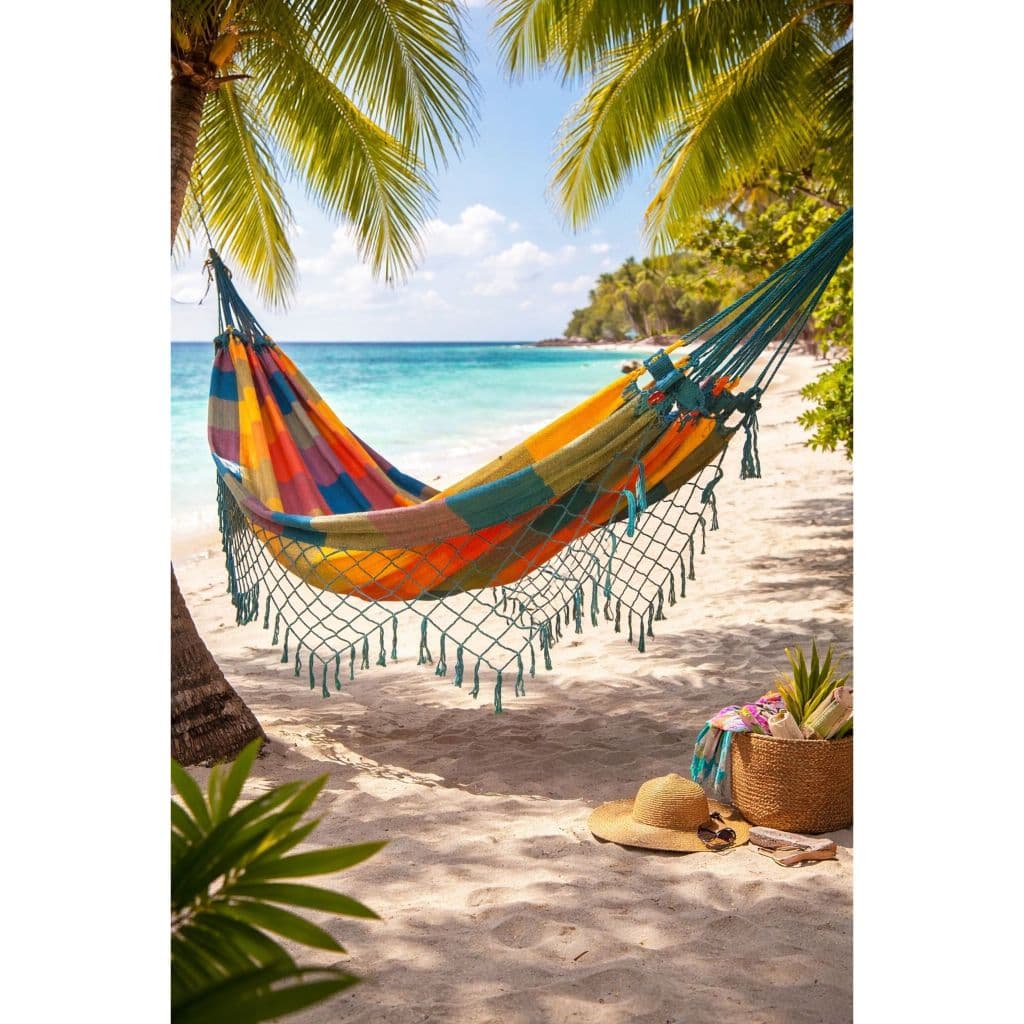 Rede Descanso Dormir Casal Luxo Gigante Varias Cores Casal