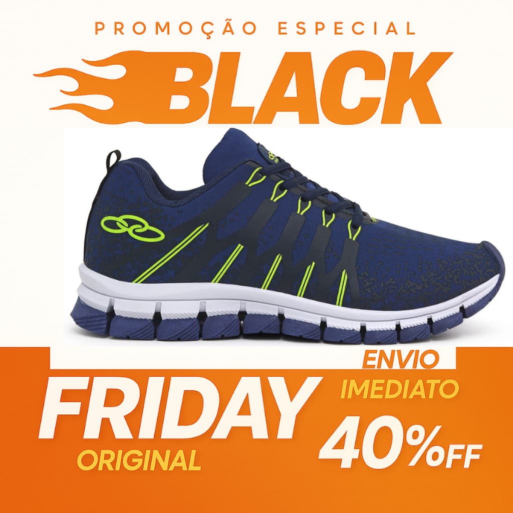 Tenis academia caminhada masculino treino corrida mega oferta