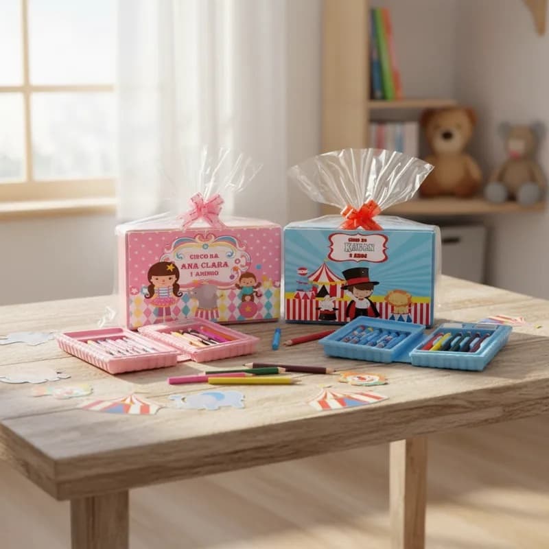 10 Estojos Maleta De Pintura Personalizado (Fazemos Todos os Temas)