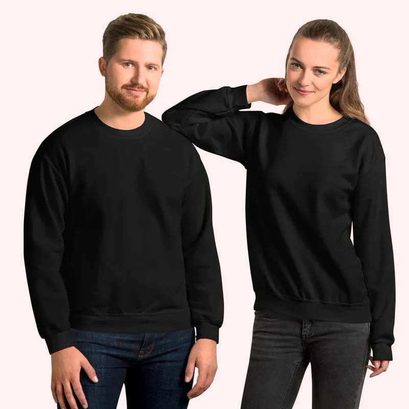 Martins Store Wear Moletom Careca Casual Confortavel Ideal Para O Inverno Unissex Liso