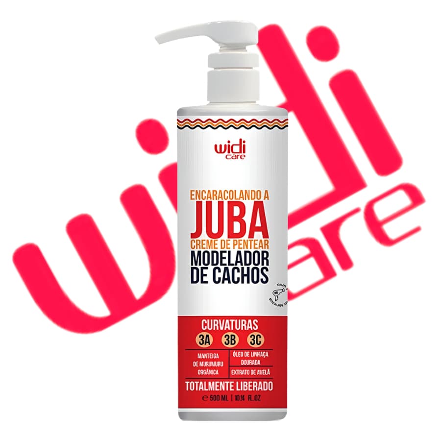 Encaracolando a Juba Creme de Pentear 500ml Widi Care | Modelador de Cachos