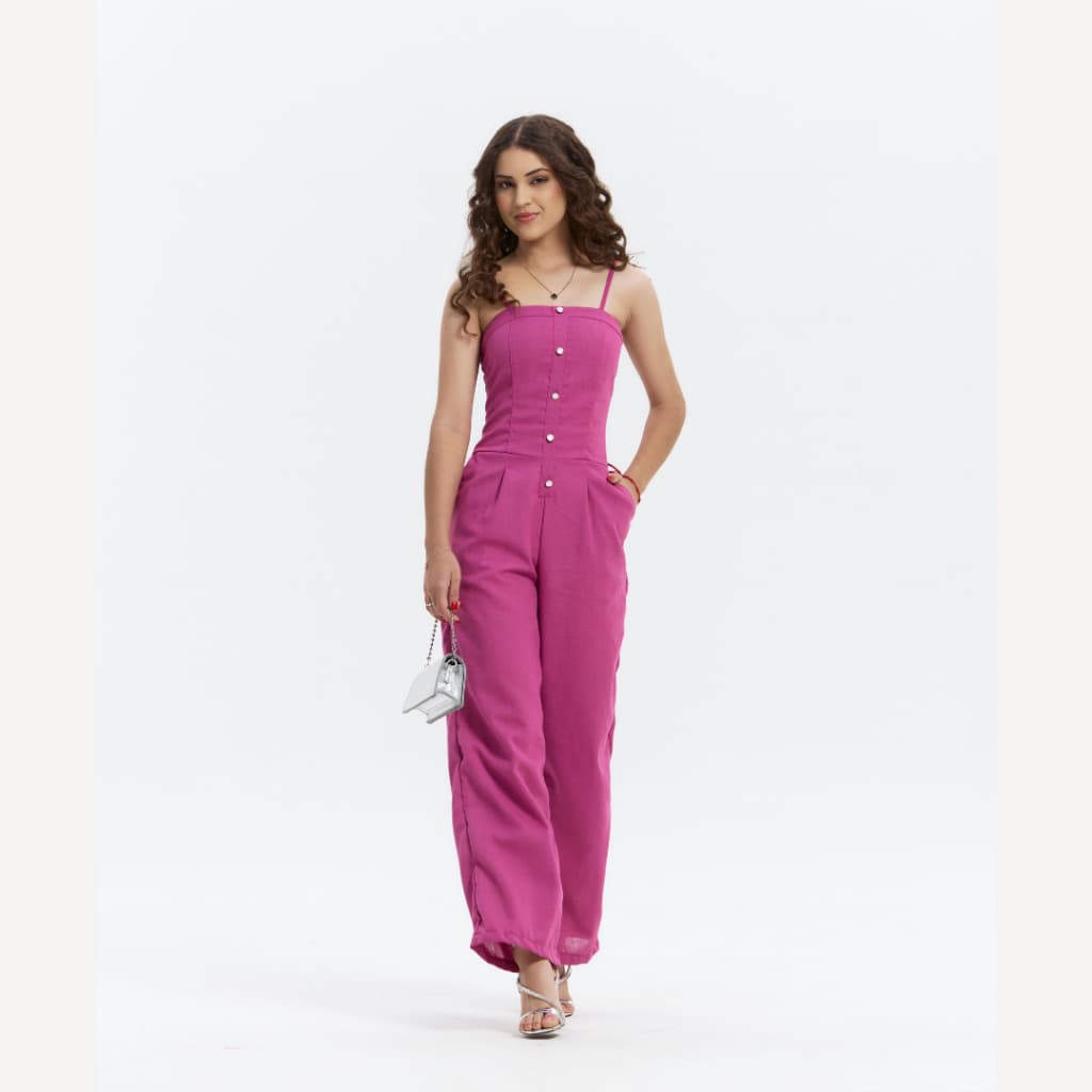 Macacão Pantalona Moda Adolescente Feminino - Moda Juvenil