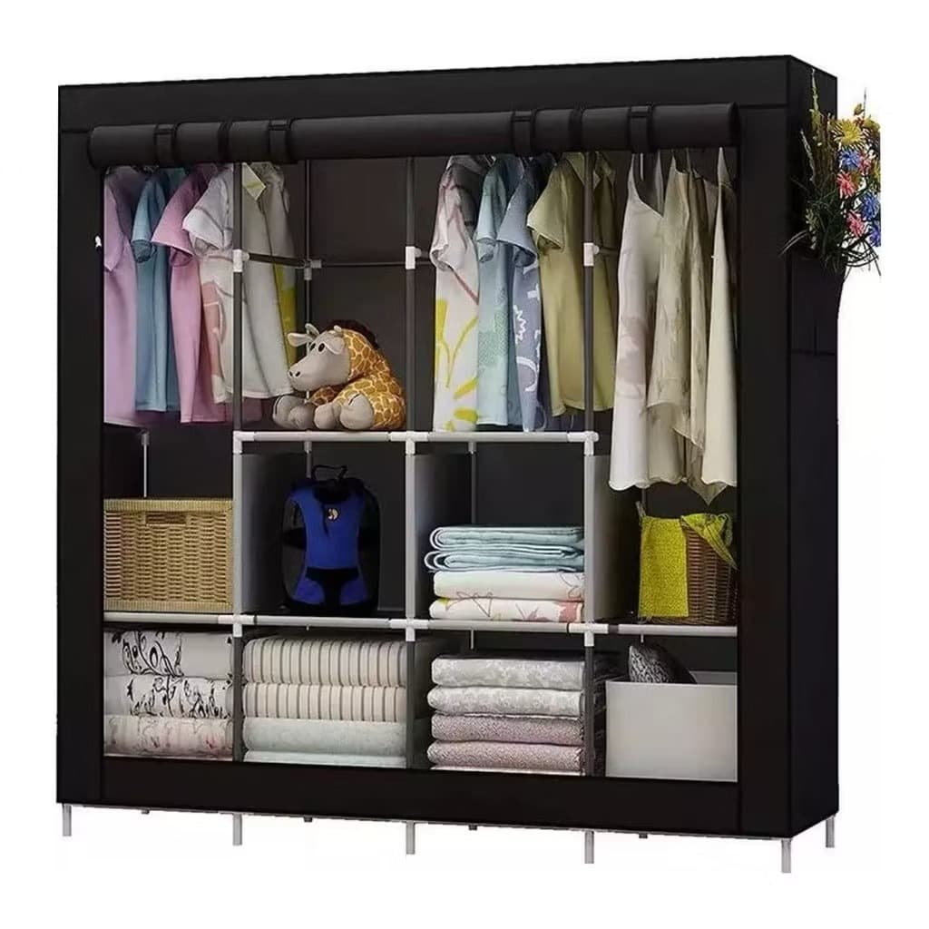 Guarda Roupa Dobravel Armario Desmontavel Para Organizador De Roupa 8 Divisorias Olaola