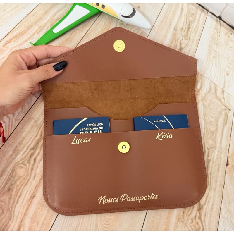 Pasta Porta Passaporte e Documentos Organizadores e Bagagem