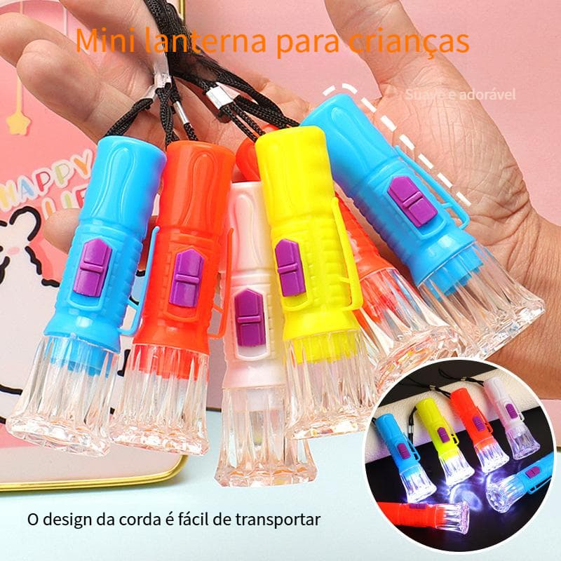 10/24/48 KIT Mini Lanterna Led Tática Portátil Para Uso Ao Ar Livre Trilha Camping Lazer, Mini Lanterna Infantil