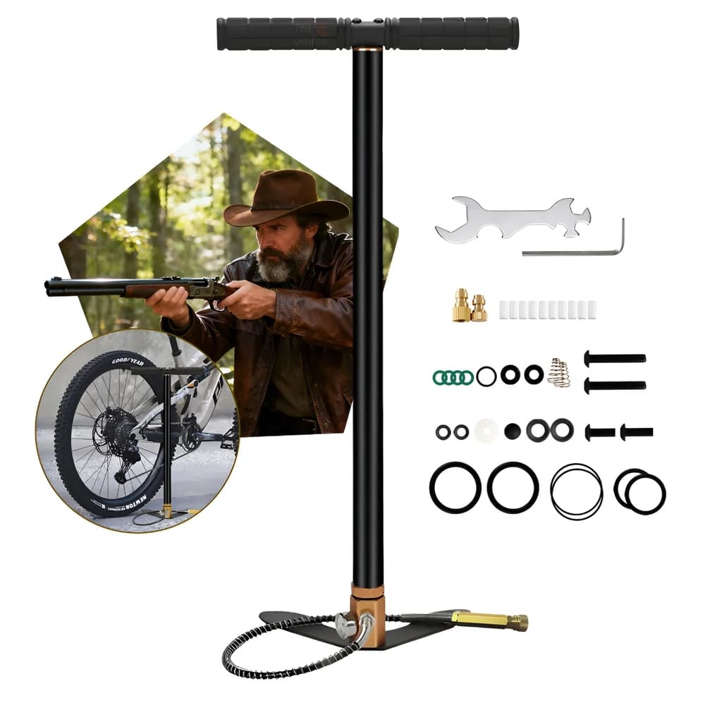 Bomba Pcp Manual Alta Pressão 3 Estágios 310bar Com Filtro Preto